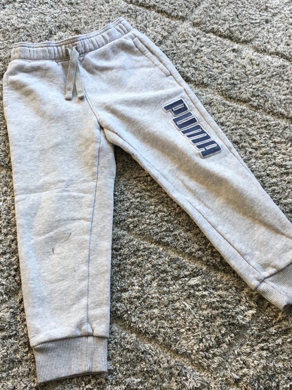 Puma Youth Fleece Jogger Sweatpants 5/6